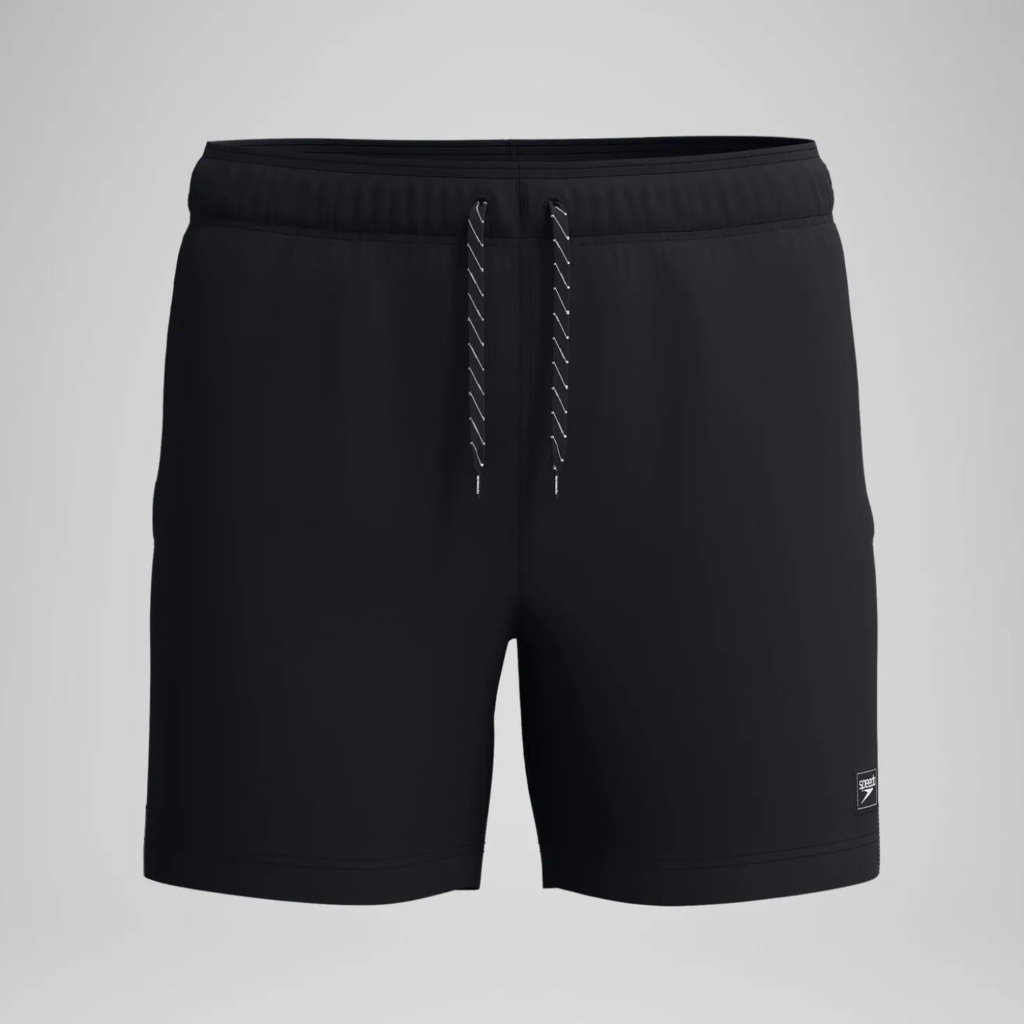 Short de bain Redondo Edge uni 40 cm, hommes, noir