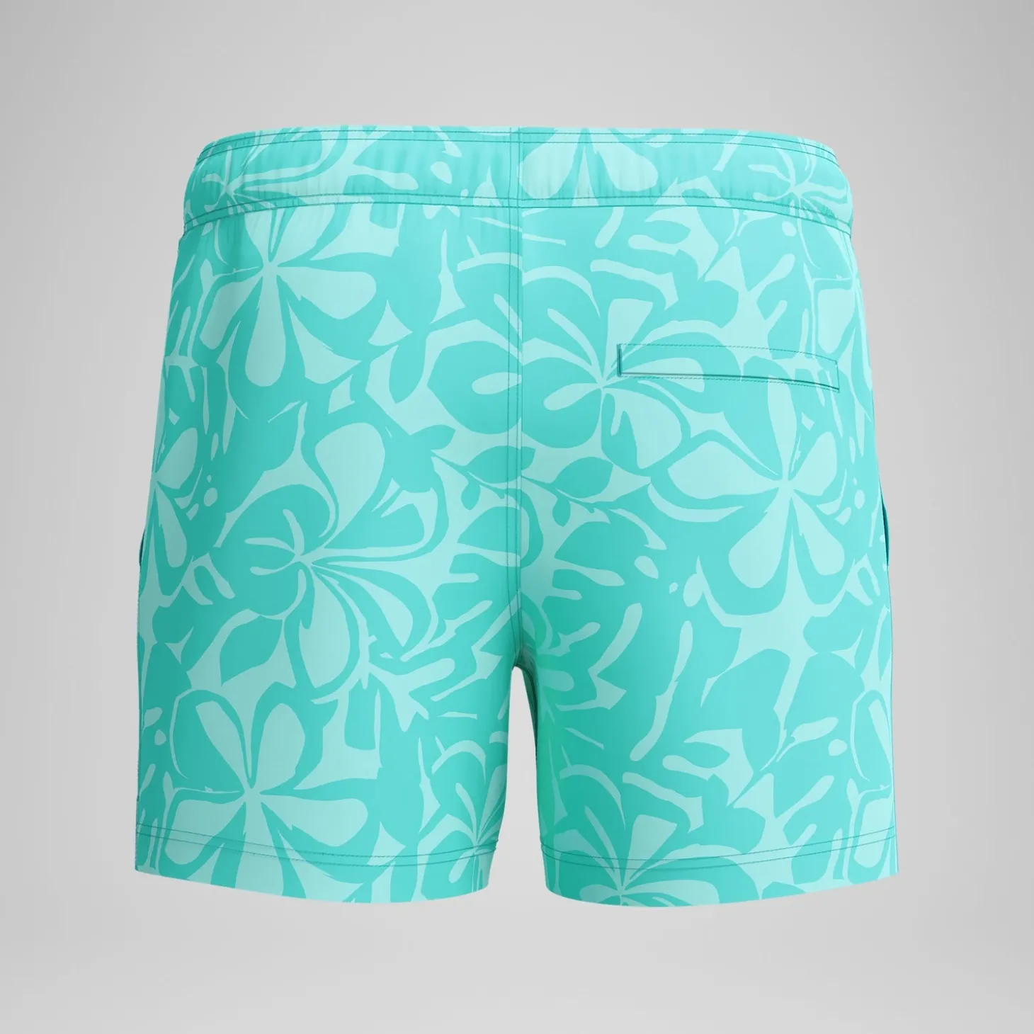 Short de bain Redondo Edge imprimé 35 cm, hommes, turquoise