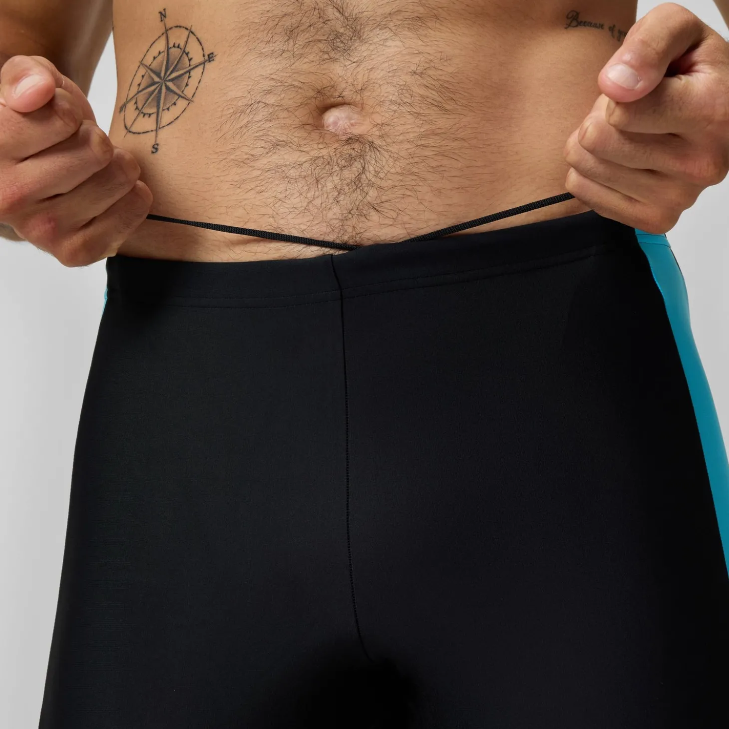 Shorts de bain homme Dive noir/bleu