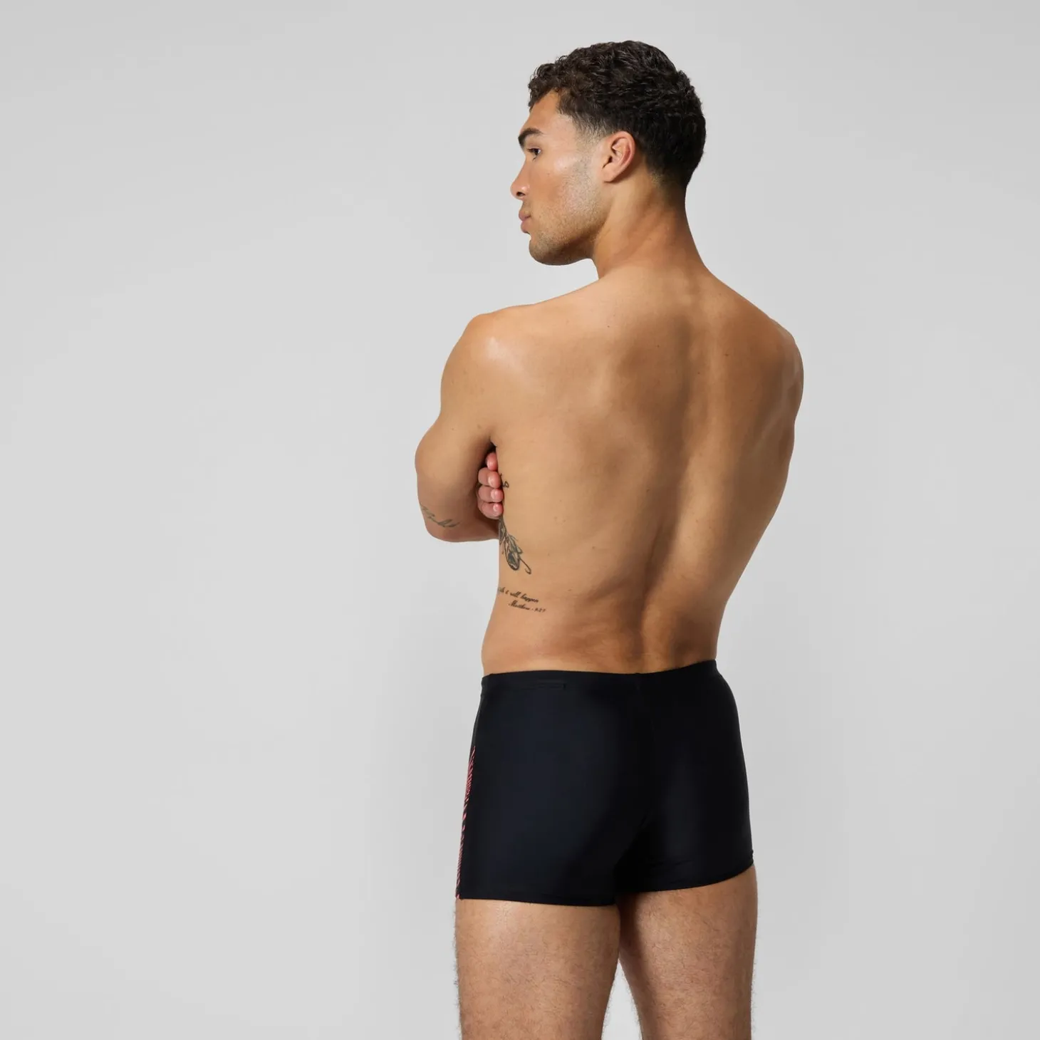 Shorts de bain homme Medley Logo orange