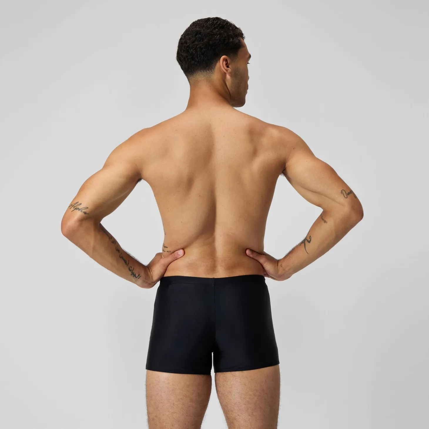 Shorts de bain homme Medley Logo bleu