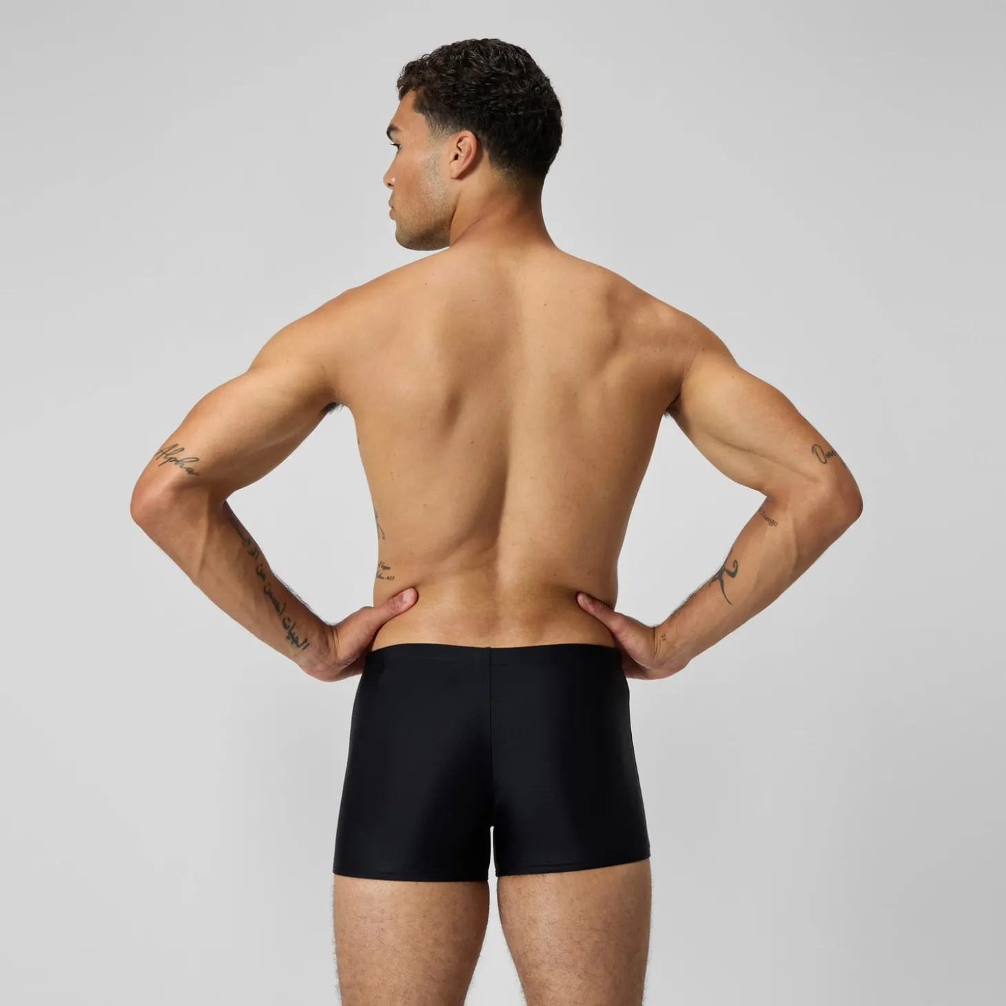 Shorts de bain homme Medley Logo jaune