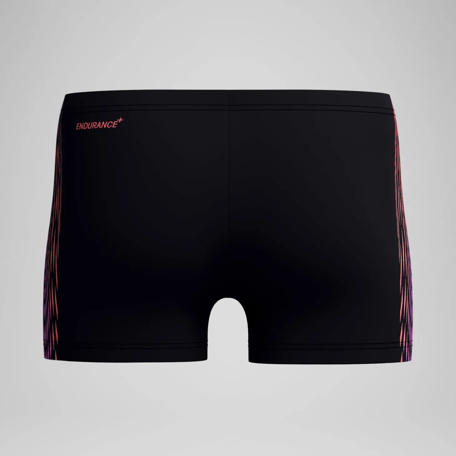 Shorts de bain homme Tech Panel noir/orange