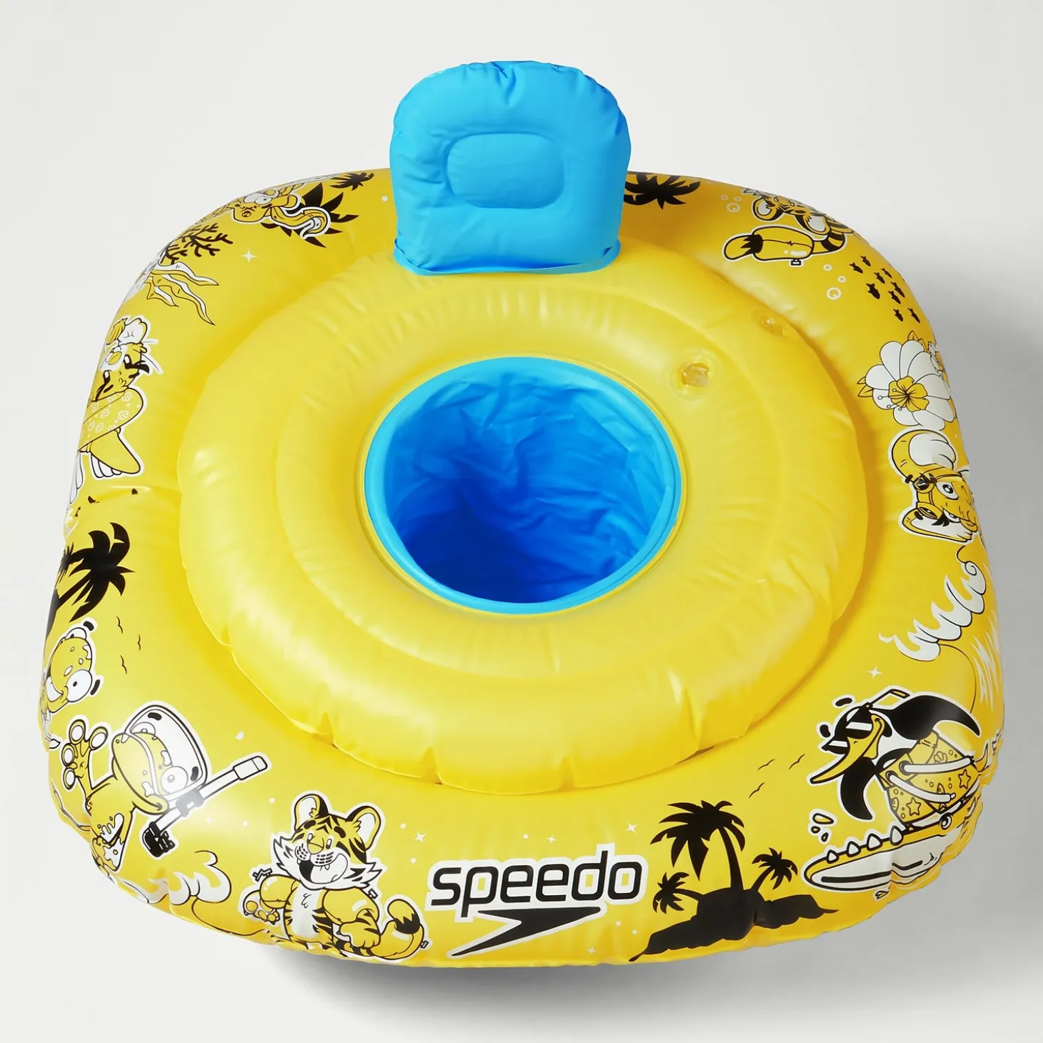 Siège Bébé 0-12 mois avec personnage Learn to Swim jaune