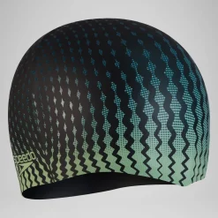 Silicone imprimé Bonnets Noir/Matcha/Sarcelle