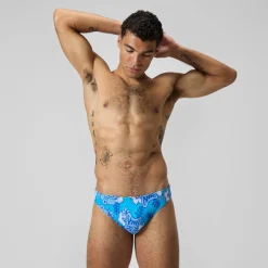 Slip Beachstar 5 cm, hommes, bleu