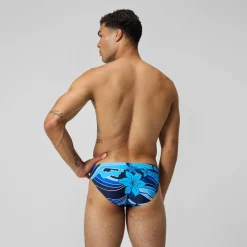 Slip Beachstar 5 cm, hommes, bleu