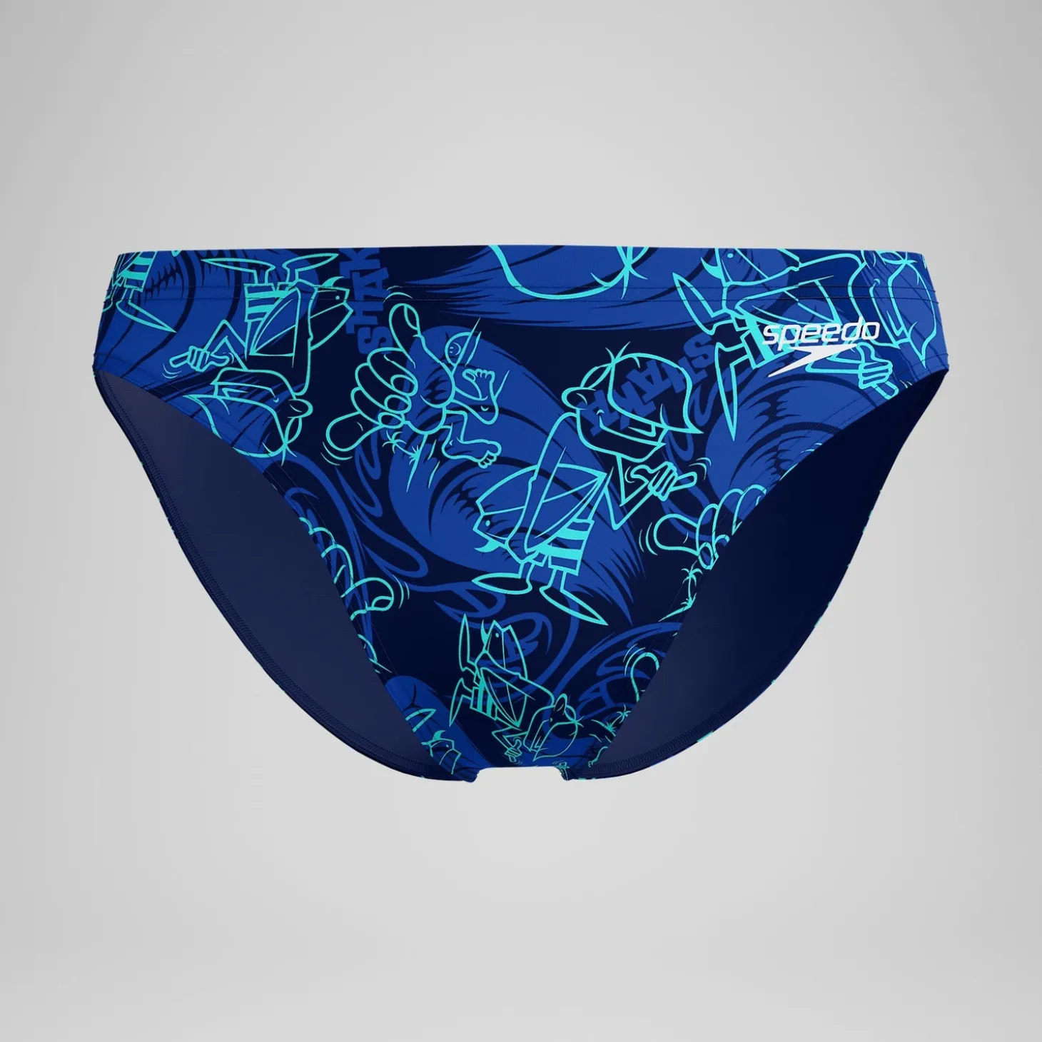 Slip Beachstar 5 cm, hommes, bleu
