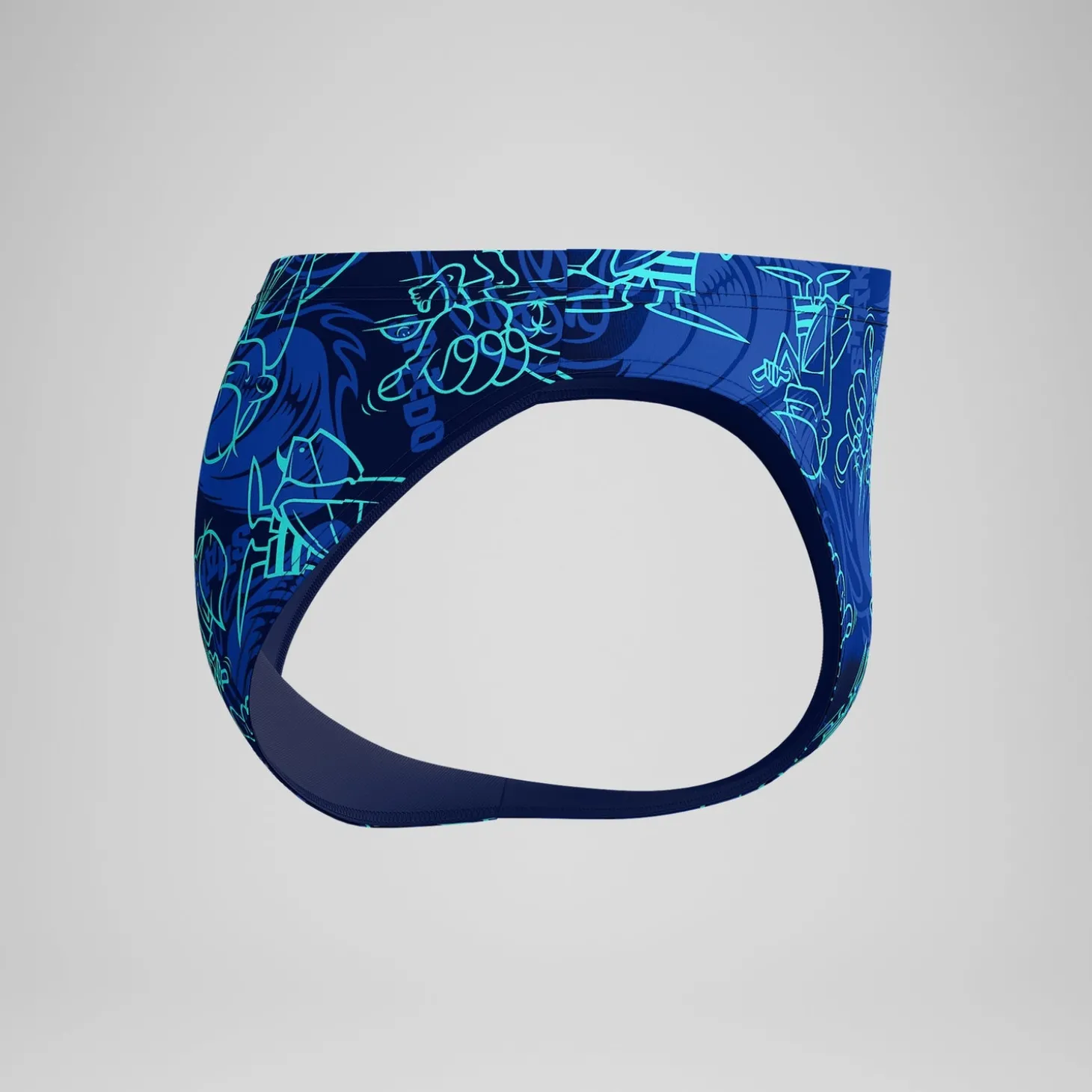 Slip Beachstar 5 cm, hommes, bleu