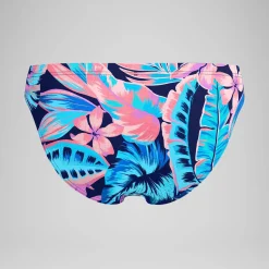 Slip Beachstar 5 cm, hommes, bleu/rose
