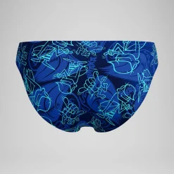 Slip Beachstar 5 cm, hommes, bleu