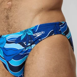 Slip Beachstar 5 cm, hommes, bleu