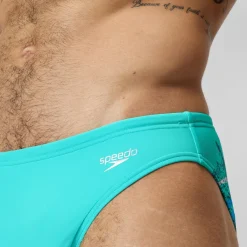 Slip Beachstar 5 cm, hommes, turquoise