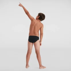 Slip de bain Garçon Eco Endurance+ 6.5 cm noir
