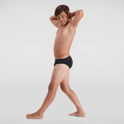 Slip de bain Garçon Eco Endurance+ 6.5 cm noir