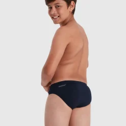 Slip de bain Garçon Eco Endurance+ 6.5 cm bleu marine
