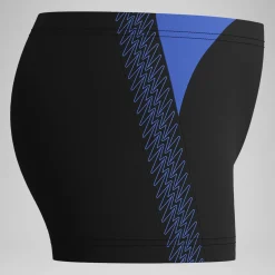 Slip de bain Garçon Logo 6,5 cm bleu