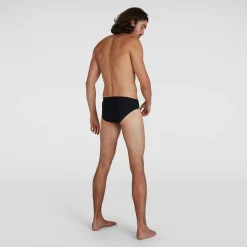 Slip de bain Homme Allover 7 cm Noir
