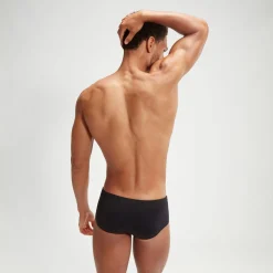 Slip de bain Homme Allover Digital 14 cm Noir/violet