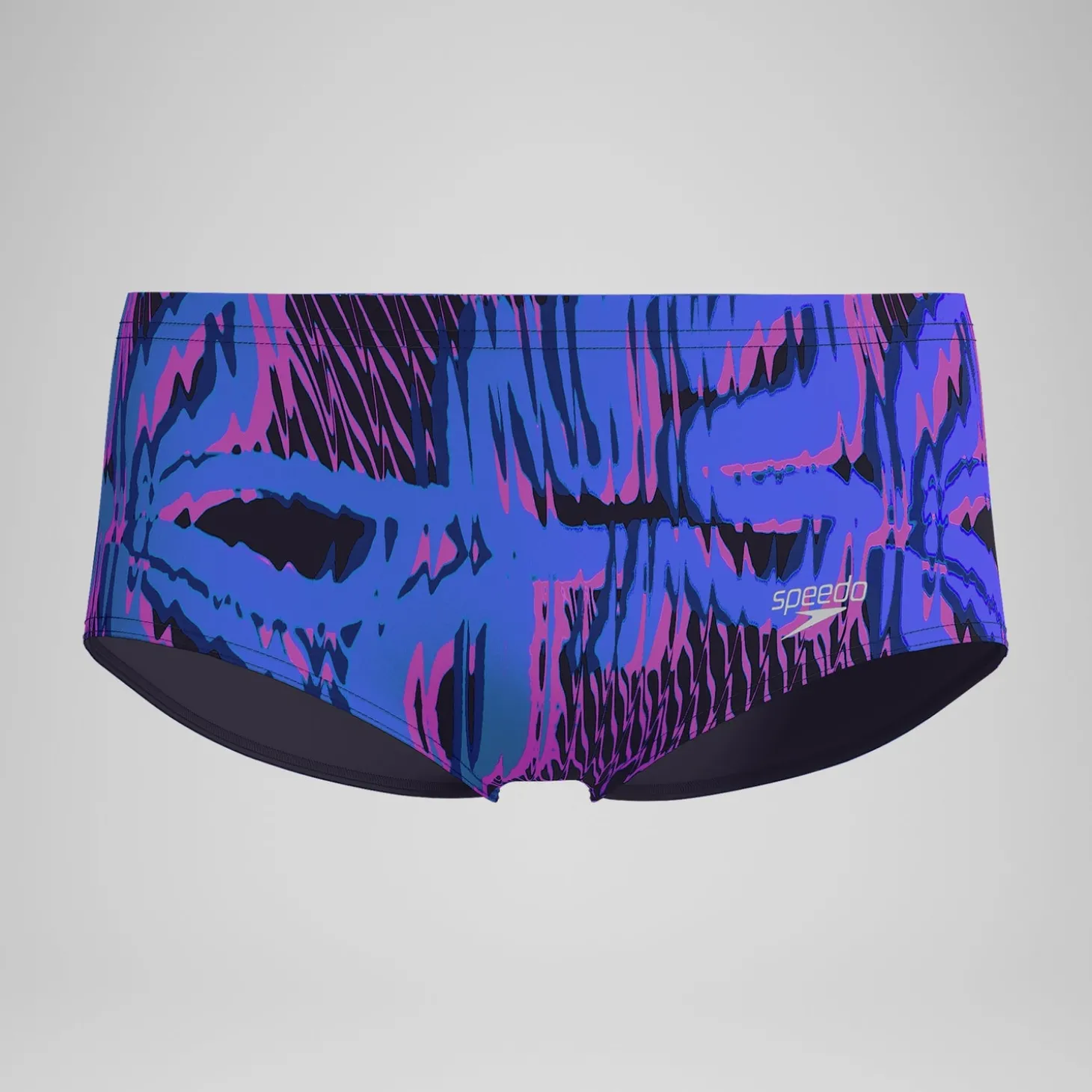 Slip de bain Homme Club Training imprimé 13,5 cm bleu/rose