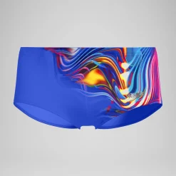 Slip de bain Homme Club Training Placement 13,5 cm bleu/rose