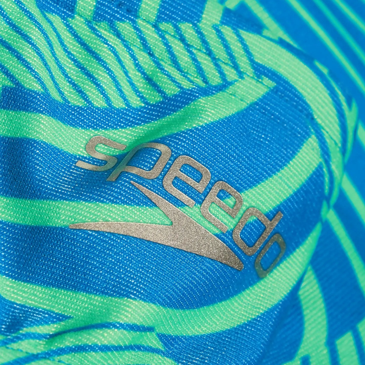 Slip de bain Homme Club Training Wavespace 8 cm bleu/vert