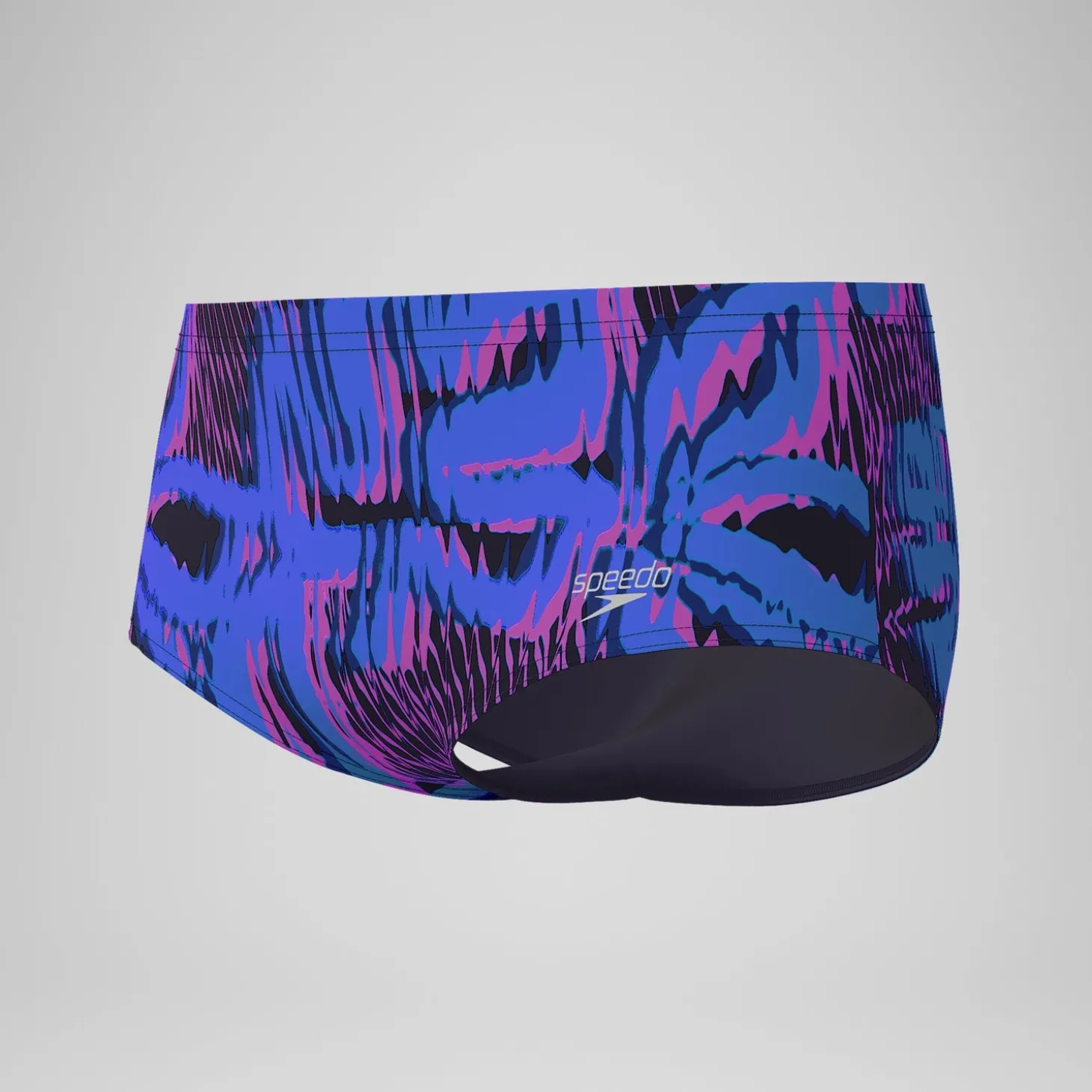 Slip de bain Homme Club Training imprimé 13,5 cm bleu/rose