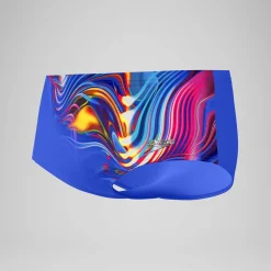 Slip de bain Homme Club Training Placement 13,5 cm bleu/rose