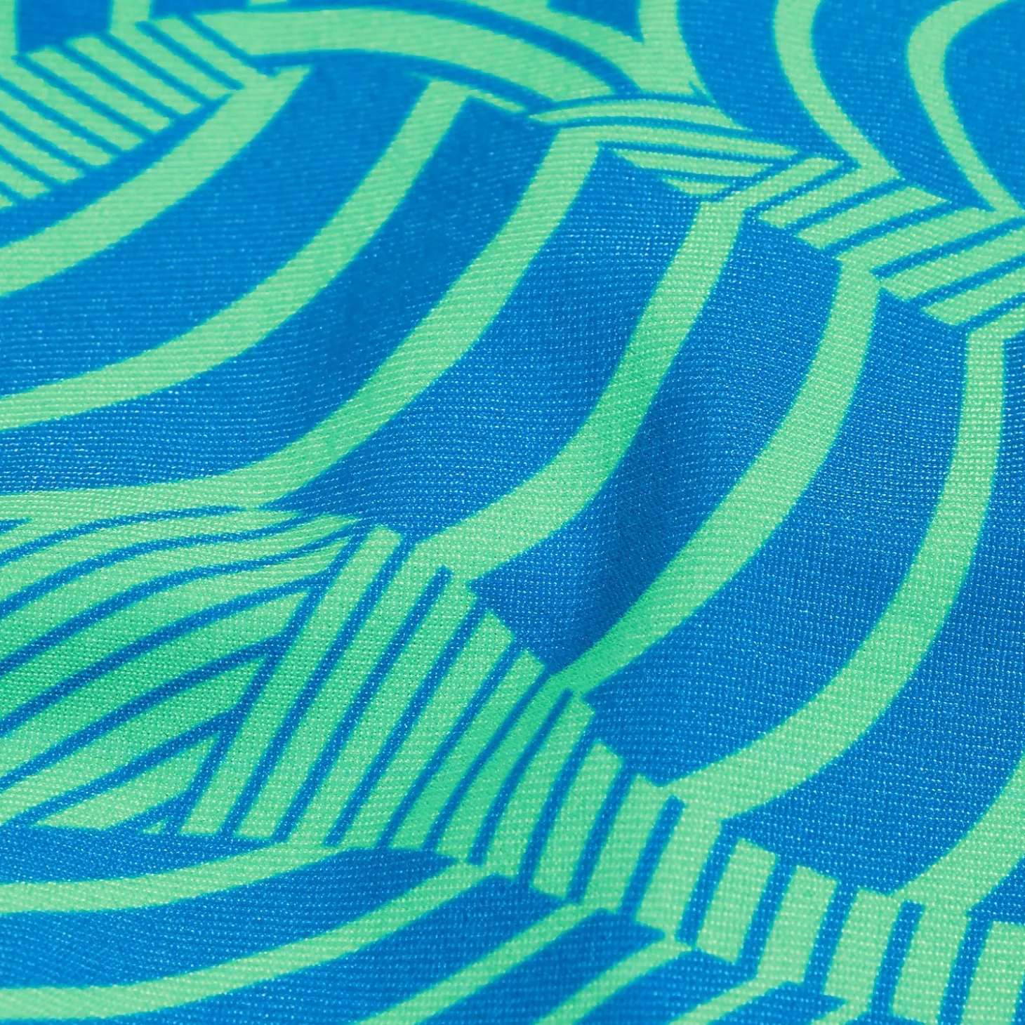 Slip de bain Homme Club Training Wavespace 8 cm bleu/vert