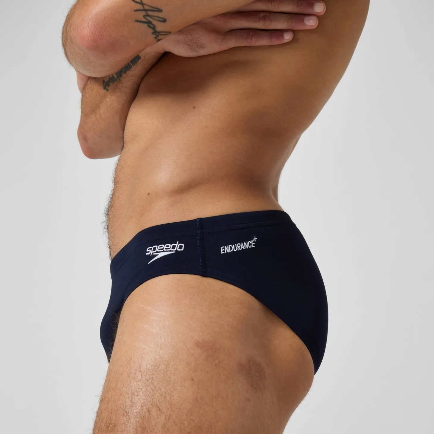 Slip de bain Homme 7 cm Eco Endurance+ bleu marine