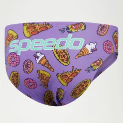 Slip de bain Homme Escape 5 cm violet
