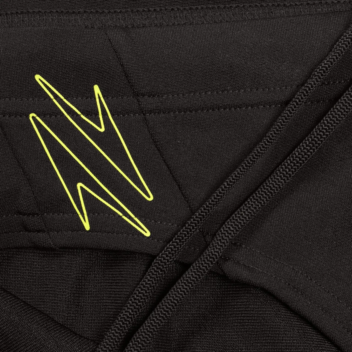 Slip de bain Homme HyperBoom Splice noir/jaune