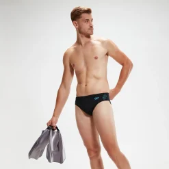 Slip de bain Homme HyperBoom Splice noir/bleu