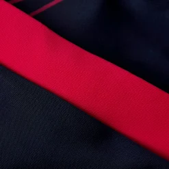 Slip de bain Homme Logo 7 cm bleu/rouge