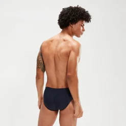 Slip de bain Homme Medley Logo 7 cm bleu marine