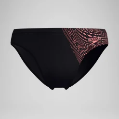 Slip de bain homme Medley Logo 7 cm orange