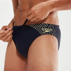 Slip de bain Homme Medley Logo 7 cm bleu marine