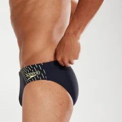 Slip de bain Homme Medley Logo 7 cm bleu marine
