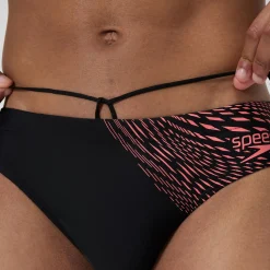 Slip de bain homme Medley Logo 7 cm orange
