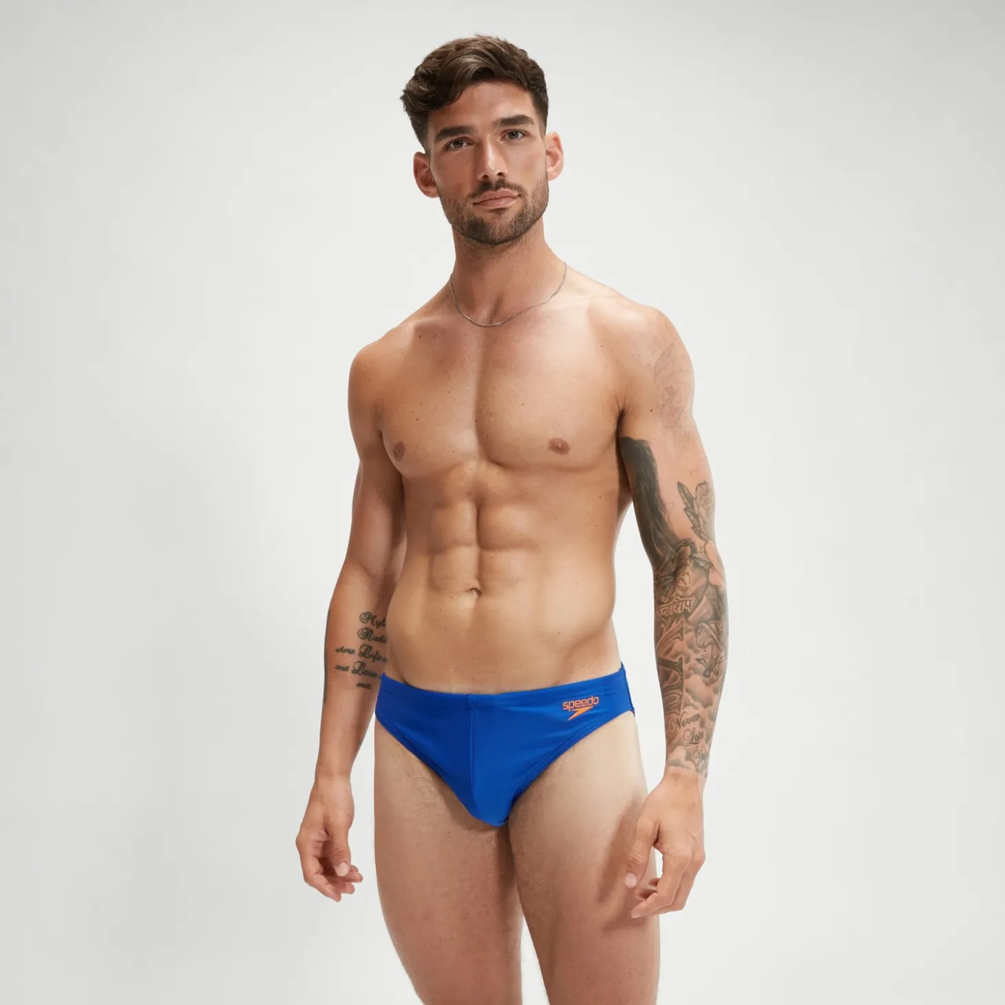 Slip de bain Homme Solar 5 cm bleu