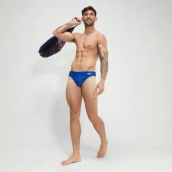 Slip de bain Homme Solar 5 cm bleu