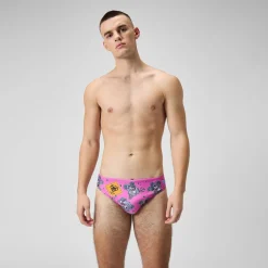 Slip de bain Hommes Escape 5 cm pour Hommes Orchidée brillante