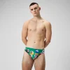 Slip de bain Hommes Escape 5 cm pour Hommes Vert vif