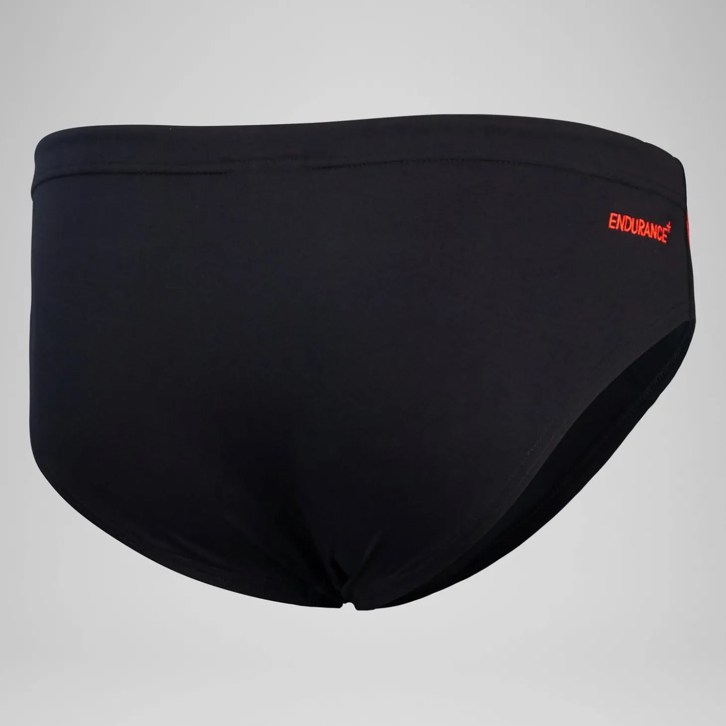Slip de bain Hommes Tech Panel 7 cm pour Hommes Noir/Rouge sirène/Gris USA
