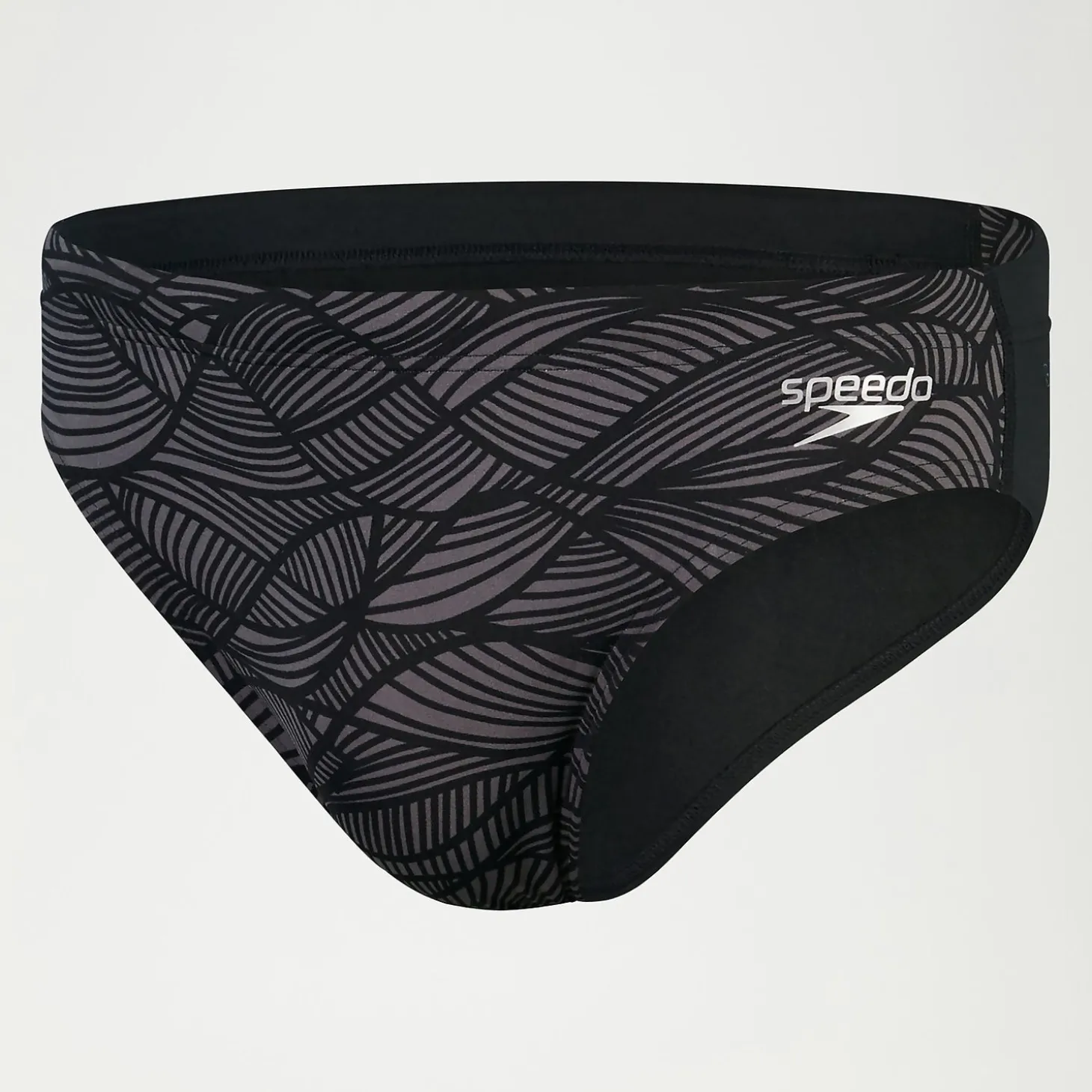 Slip Homme Club Training 7 cm noir/gris
