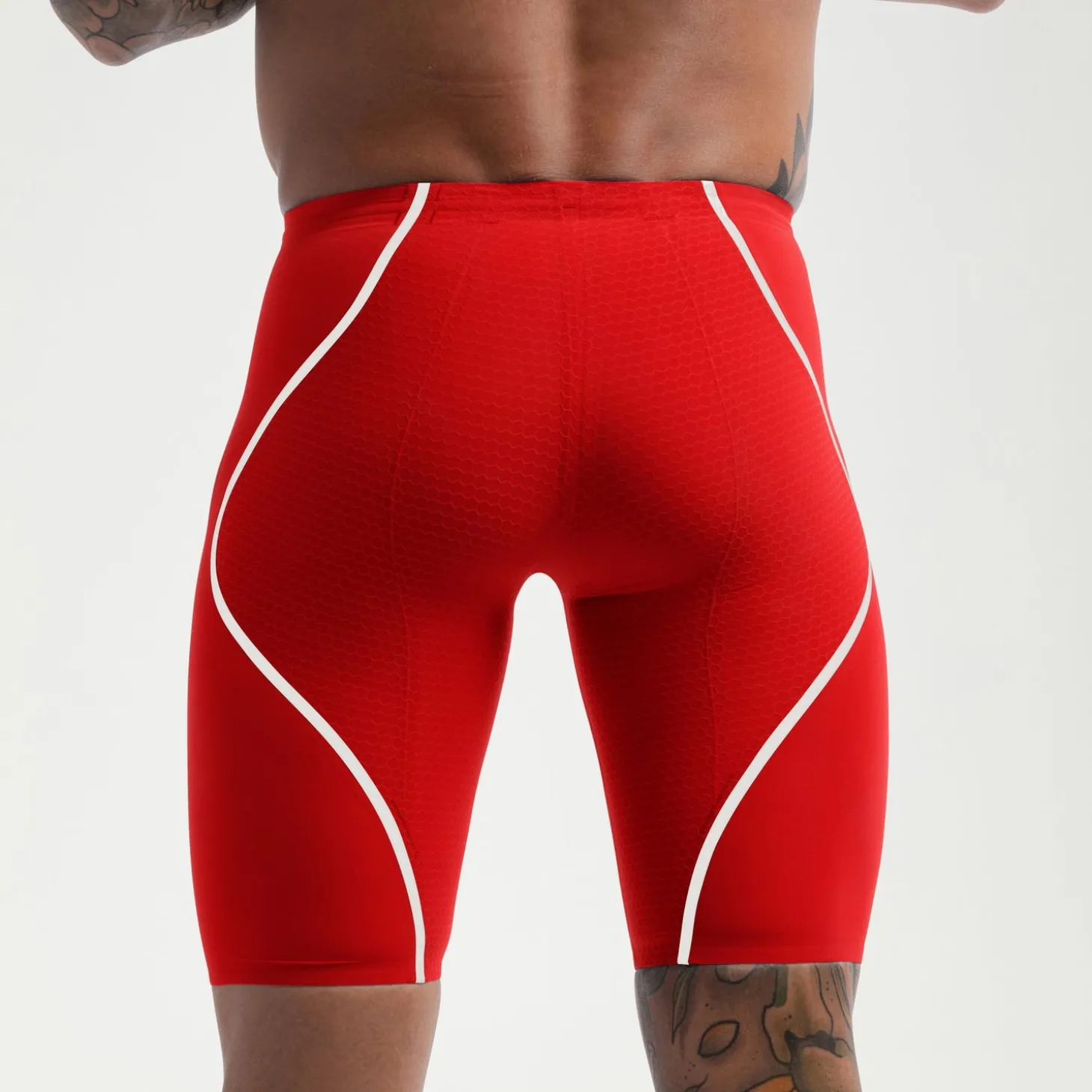 SPEEDO LZR INTENT 2.0 HG/WST JAM AM RED/WHITE
