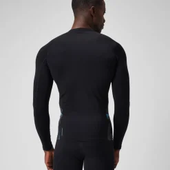 T-shirt rashguard Hommes END+ Splice pour Hommes Noir/Gris USA/Bleu marine